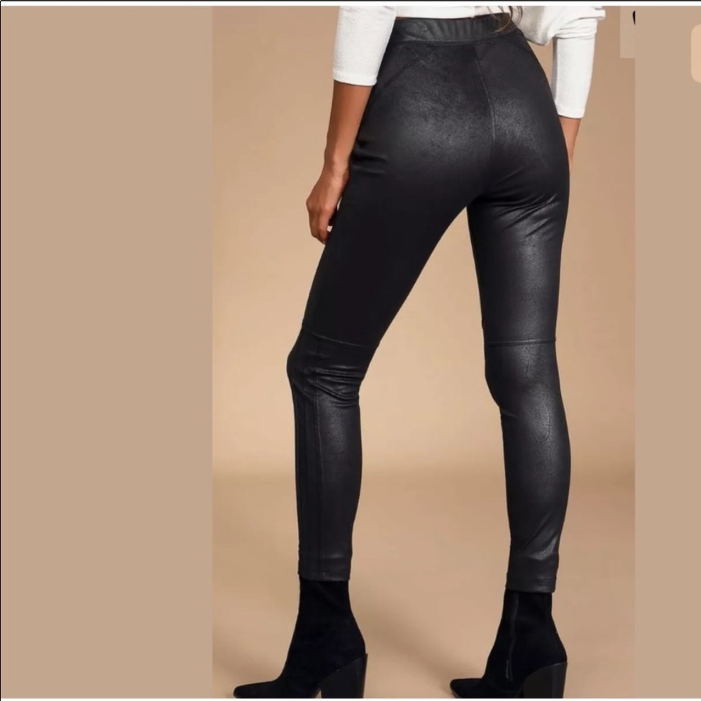 Free People Vegan Suede Pants NWT - Picture 3 of 5